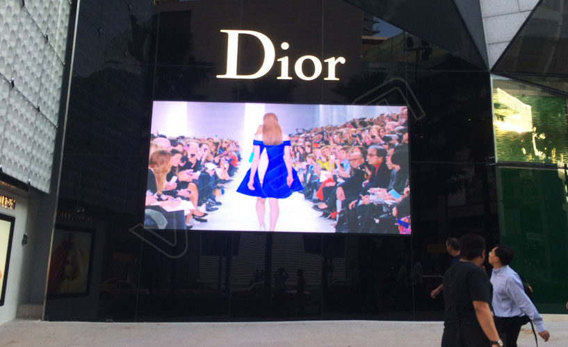 马来西亚贸易街 LED幼间距屏TV-2.5项目