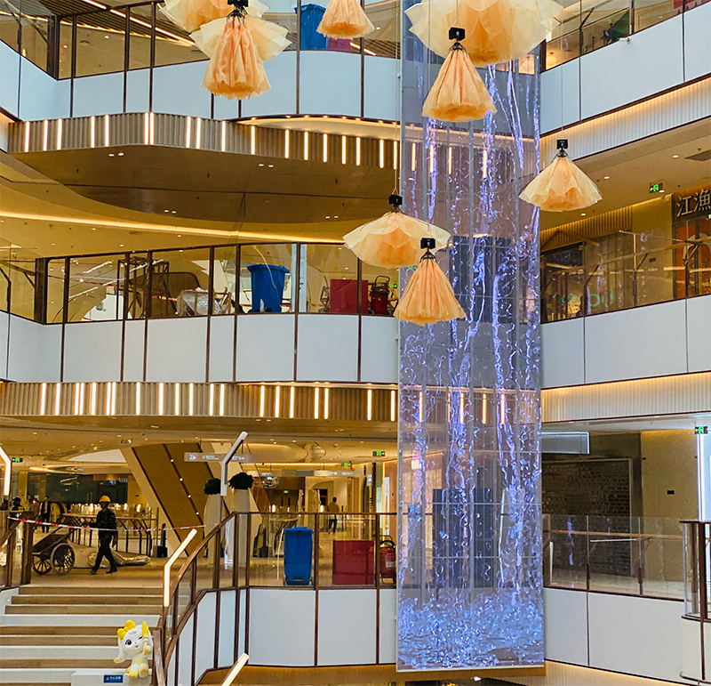 福州阳光世界购物中心LED通明屏项目